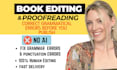 your romance book editor and proofreader for amazon KDP ebook