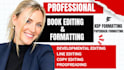 be your romance book editor and proofreader for amazon KDP ebook