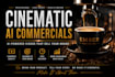 create cinematic ai video commercials
