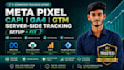 setup meta pixel, conversion API, ga4 and server side tracking with GTM