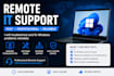 troubleshoot and fix windows PC problem remotly