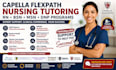 do capella flexpath, rn, bsn, msn, dnp programs