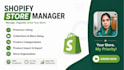 be your shopify store manager for products, collections and navigation