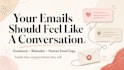 write emotional and relatable email copy