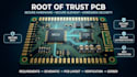 design root of trust pcb with secure element and hardware security secure pcb