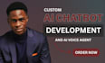 create ai calling agent , ai chatbot, call answering, appointment booking