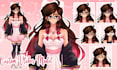 design rigging custom live2d cubism vtuber model vtuber character design avatar