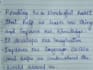 handwriting service , letters and documents