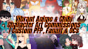 draw chibi and anime illustrations