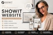 showit website, showit customization, showit template, showit website redesign