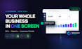 build an admin dashboard, portal or business web app