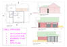 draw 2d floor plan,design redesign house plans, section, and elevation