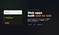 develop full stack web applications