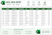 do accurate data entry and excel work