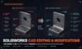fix issues and make changes to a cad model