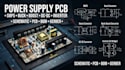 develop power supply pcb, smps, buck boost, dc dc converter and inverter