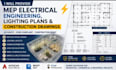 provide mep electrical engineering, lighting plans and construction drawing