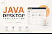 develop java swing and javafx desktop applications
