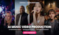 create a custom music video from your image and audio