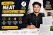 provide neat and professional handwriting services