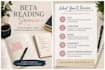 beta read your fiction manuscript