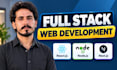 build a custom full stack web application using react and nodejs