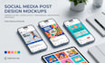 design professional social media posts and visual content