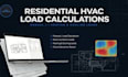 do residential hvac load calculations, manual j and heating cooling loads