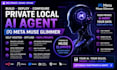 build deploy private local self hosted offline ai agent using meta muse glimmer