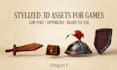create a stylized or low poly, prop asset for your project