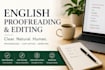 proofread, edit and rewrite your english content