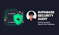 audit and secure your supabase database and fix rls issues