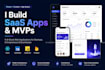 build a modern saas web app, mvp, or startup website