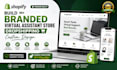 creat branded stores shopify manager design  custom desig dropshipping website