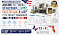 architectural, structural, hvac, electrical, mep germany city permit drawing