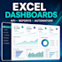 build automated excel dashboards and KPI reports