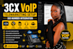 3cx voip telemarketing setup did number integration
