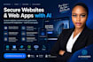 build secure websites and web apps with ai