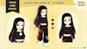 create a 3d character model, chibi anime style with vroid
