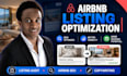 write seo ranking airbnb listing description, listing setup listing optimisation