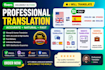 de your professional to spanish