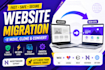 migrate, clone or convert website to wordpress, hostinger or elementor