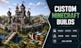 build custom minecraft houses, castles, cities and structures