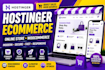 build hostinger ecommerce store, woocommerce and online shop