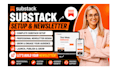 do substack setup, newsletter design and optimization