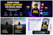edit engaging short form videos for social media