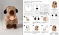 create a custom plush sewing pattern for plush stuffed animal and tech pack