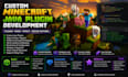 develop custom minecraft java plugins minecraft mods spigot  and server features