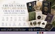 create unique tarot card designs, oracle decks, and playing cards