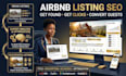 optimize your airbnb listing with seo and conversion focused copy